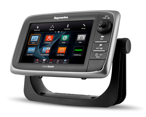 GPS Raymarine e7 traceur 7 pouces tactile wifi