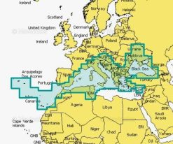 Navionics+Large XL9 43XG Mediterranean and Black Sea-NAUTI BOUTIQUE