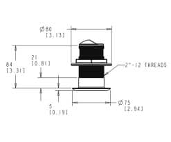 airmar B117 B150M B619 Dimension
