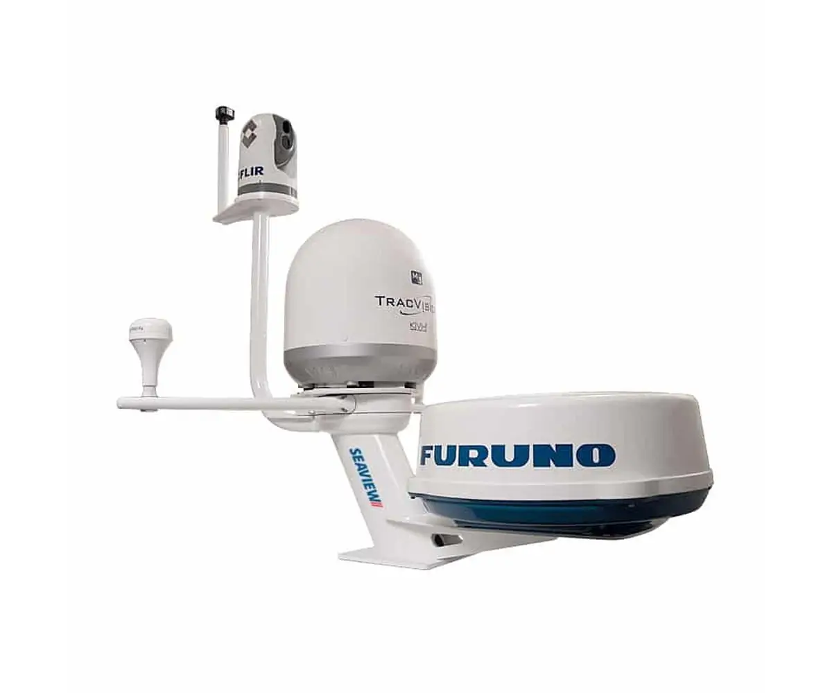 Support modulaire double Seaview - montage Furuno