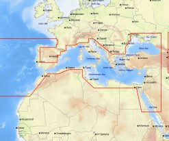 Carte C-MAP Europe Sud Continental