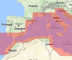 Carte C-MAP Europe Sud-Ouest Wide