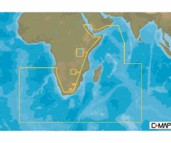 Carte C-MAP Afrique du Sud-Est Wide