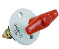 Coupe batterie à poignée rouge Euro marine