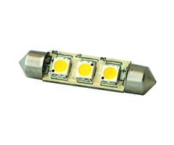 Ampoule Dixplay SV8.5 -3 led Blanc Chaud