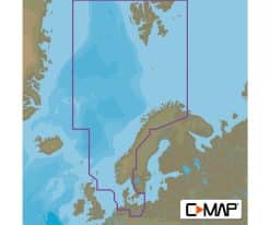 C-MAP NORTH SEA AND DENMARK-MAX M-EN-M300-MS_1