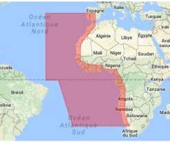C-MAP NORTH-WEST AFRICA-4D M-AF-D210-MS cartographie marine