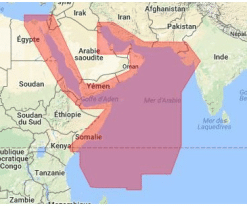 C-MAP RED SEA TO THE GULF & SEYCHELLES IS-MAX M-ME-M204-MS cartographie marine
