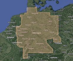C-MAP GERMANY INLAND-MAX M-EN-M080-MS cartographie marine