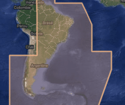 C-MAP GULF OF PARIA TO CAPE HORN-MAX M-SA-M501-MS cartographie marine