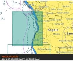 C-MAP ANGOLA COASTS-4D M-AF-D211-MS cartographie marine_1