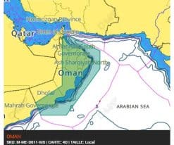 C-MAP OMAN-4D M-ME-D011-MS cartographie marine_1