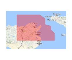 C-MAP NORTHERN TUNISIA-MAX-EN M-EM-M980-MS cartographie marine