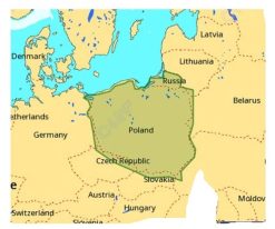 C-MAP POLISH INLAND WATERS-4D M-EN-D802-MS cartographie marine