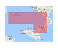C-MAP PUNTA LICOSA TO ISOLE EOLIE-MAX-IT M-EM-M053-MS cartographie marine