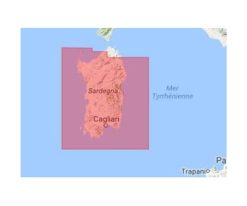 C-MAP SARDINIA SOUTH-MAX-EN M-EM-M912-MS cartographie marine