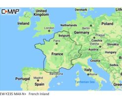 Carte C-Map France Eaux intérieures