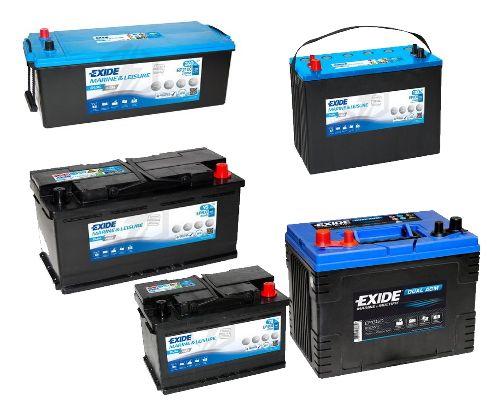 Batterie Service et Démarrage Exide Dual AGM 12V - Nauti Boutique
