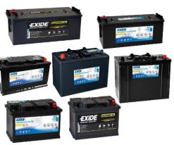 Batterie de servitude EXIDE Gel 12V