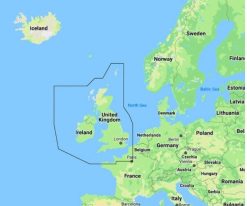 Carte C-MAP Local Manche UK EW-Y200