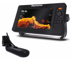 Ecran Raymarine Element 9 avec sonde tableau arrière HV100 - E70645-05
