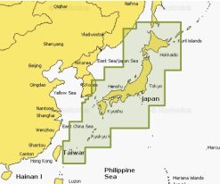 Carte marine Navionics Platinium+ NPAE016R - Japan - 010-C1295-40