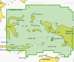 Carte marine Navionics Platinium+ NPAE024R - Central W. Papua & E. Sulawesi - 010-C1302-40