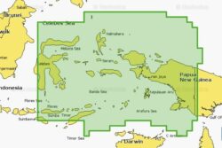 Carte marine Navionics Platinium+ NPAE024R - Central W. Papua & E. Sulawesi - 010-C1302-40