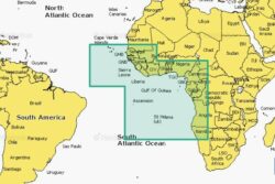 Carte marine Navionics Platinium+ NPAF005R - Africa, West - 010-C1305-40