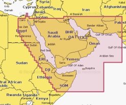 Carte marine Navionics Platinium+ NPAW010R - The Gulf & Red Sea - 010-C1308-40