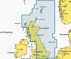 Carte marine Navionics Platinium+ NPEU003R - Great Britain, Northeast Coast - 010-C1310-40