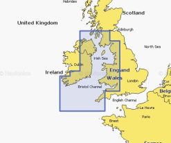 Carte marine Navionics Platinium+ NPEU004R - Irish Sea - 010-C1311-40