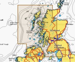 Carte marine Navionics Platinium+ NPEU006R - Scotland, West Coast - 010-C1313-40