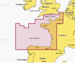 Carte marine Navionics+ NAEU008R - Bay of Biscay - 010-C1314-30