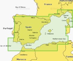 Carte marine Navionics Platinium+ NPEU010R - Spain, Mediterranean Coast - 010-C1316-40