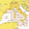 Carte marine Navionics+ NAEU012R - Mediterranean Sea, Cen. & West - 010-C1317-30