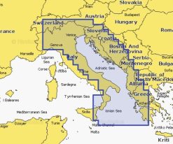 Carte marine Navionics Platinium+ NPEU014R - Italy, Adriatic Sea - 010-C1318-40