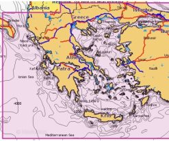 Carte marine Navionics Platinium+ NPEU015R - Aegean Sea, Sea of Marmara - 010-C1319-40