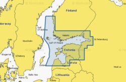 Carte marine Navionics Platinium+ NPEU050R - Gulf of Finland & Riga - 010-C1328-40