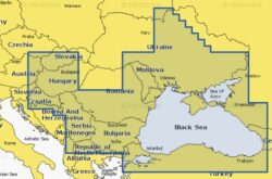 Carte marine Navionics Platinium+ NPEU063R - Black Sea & Azov Sea - 010-C1337-40