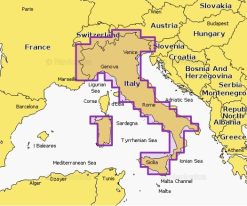 Carte marine Navionics Platinium+ NPEU073R - Italy, Lakes & Rivers - 010-C1347-40