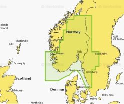 Carte marine Navionics Platinium+ NPEU078R - Oslo, Skagerrak & Haugesund - 010-C1323-40