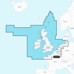 Carte marine Navionics+ NAEU628L - U.K., Ireland & Holland - 010-C1350-30