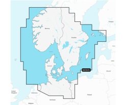 Carte marine Navionics Platinium+ NPEU645L - Skagerrak & Kattegat - 010-C1353-40