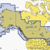 Carte marine Platinium+ NPUS004R - Canada & Alaska - 010-C1367-40