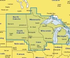 Carte marine Navionics Platinium+ NPUS005R - U.S. North - 010-C1368-40
