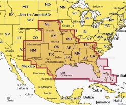 Carte marine Navionics Platinium+ NPUS006R - U.S. South - 010-C1369-40