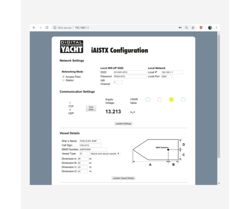 Transpondeur AIS iAISTX Wifi Digital Yatch - ZDIGIAISTX _3