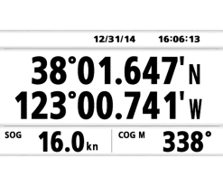 écran GP39 GPS Furuno
