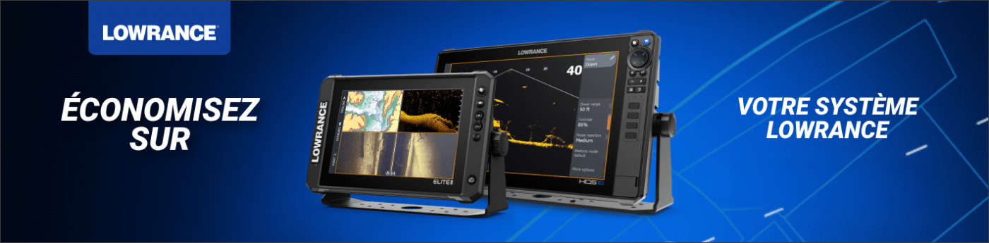 promo banner Lowrance spring printemps